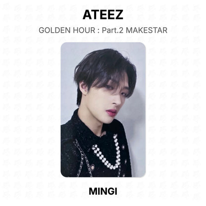 ATEEZ GOLDEN HOUR : Part.2 MAKESTAR Official Photocard