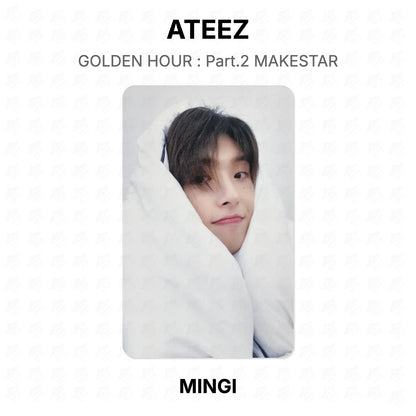 ATEEZ GOLDEN HOUR : Part.2 MAKESTAR Official Photocard