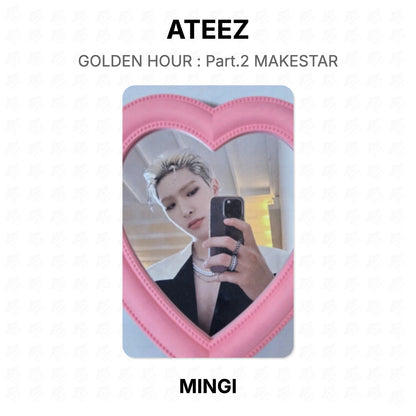 ATEEZ GOLDEN HOUR : Part.2 MAKESTAR Official Photocard