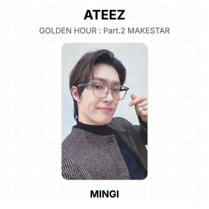 ATEEZ GOLDEN HOUR : Part.2 MAKESTAR Official Photocard