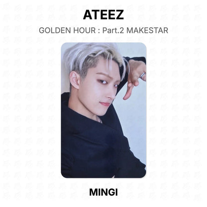 ATEEZ GOLDEN HOUR : Part.2 MAKESTAR Official Photocard