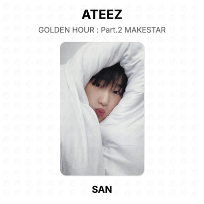 ATEEZ GOLDEN HOUR : Part.2 MAKESTAR Official Photocard