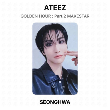 ATEEZ GOLDEN HOUR : Part.2 MAKESTAR Official Photocard