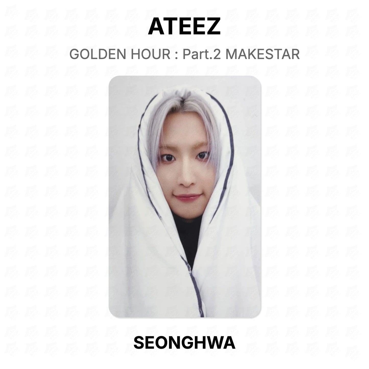 ATEEZ GOLDEN HOUR : Part.2 MAKESTAR Official Photocard