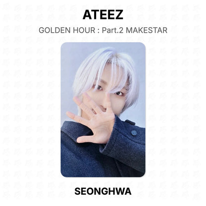 ATEEZ GOLDEN HOUR : Part.2 MAKESTAR Official Photocard