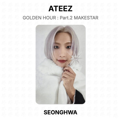 ATEEZ GOLDEN HOUR : Part.2 MAKESTAR Official Photocard