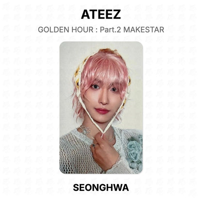 ATEEZ GOLDEN HOUR : Part.2 MAKESTAR Official Photocard