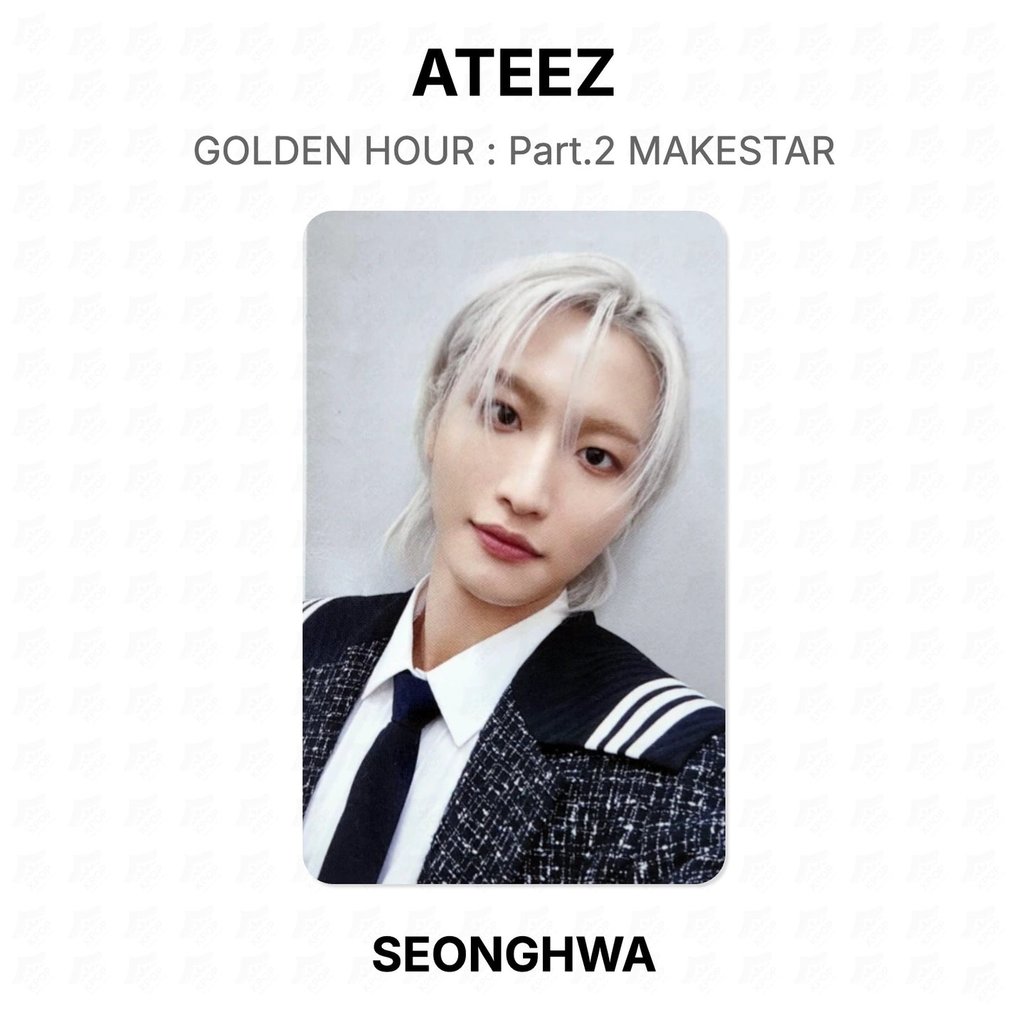 ATEEZ GOLDEN HOUR : Part.2 MAKESTAR Official Photocard