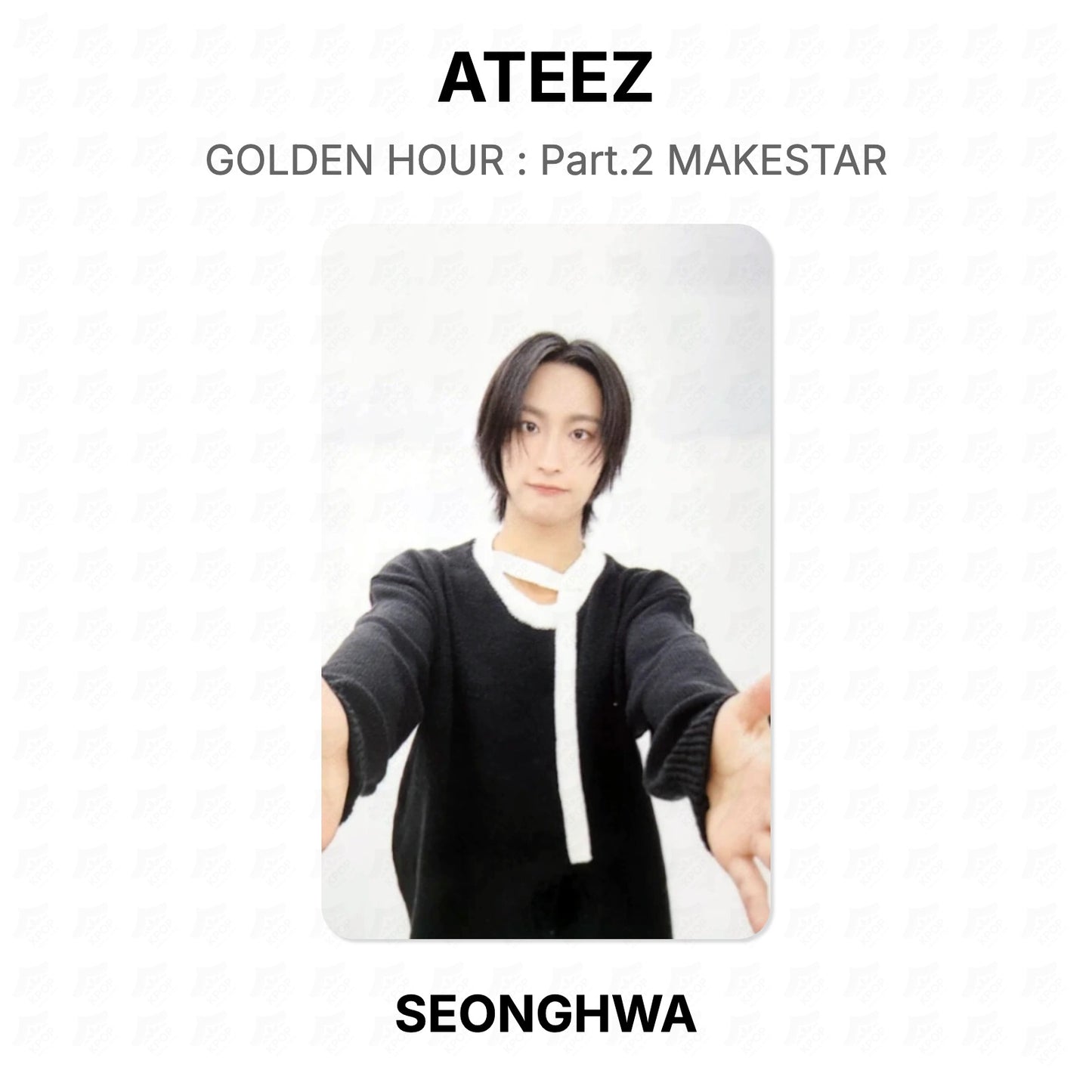 ATEEZ GOLDEN HOUR : Part.2 MAKESTAR Official Photocard