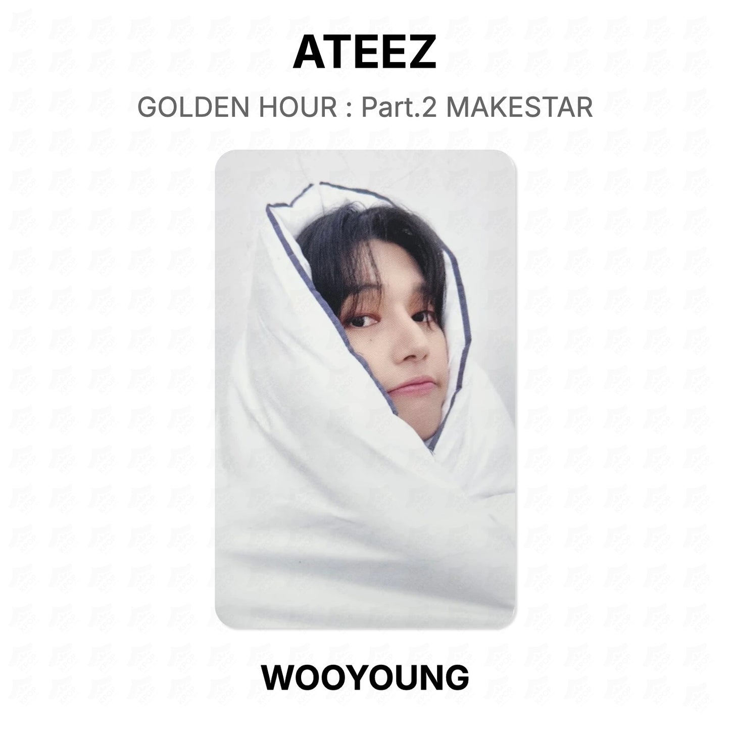 ATEEZ GOLDEN HOUR : Part.2 MAKESTAR Official Photocard