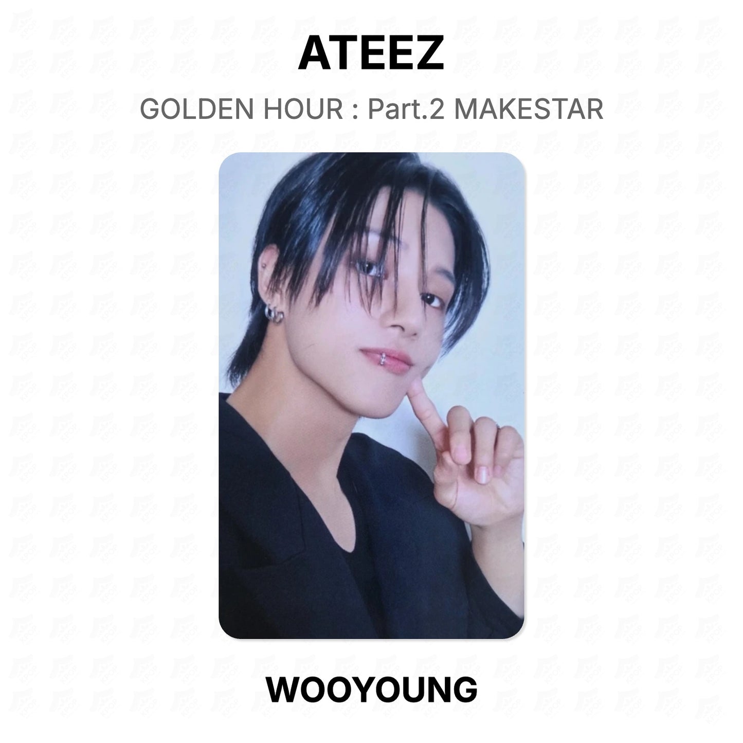 ATEEZ GOLDEN HOUR : Part.2 MAKESTAR Official Photocard