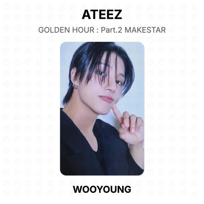 ATEEZ GOLDEN HOUR : Part.2 MAKESTAR Official Photocard