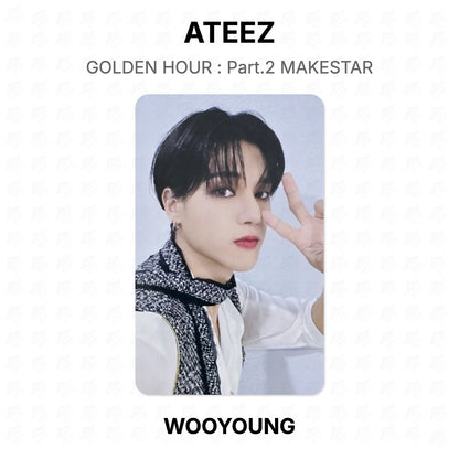 ATEEZ GOLDEN HOUR : Part.2 MAKESTAR Official Photocard