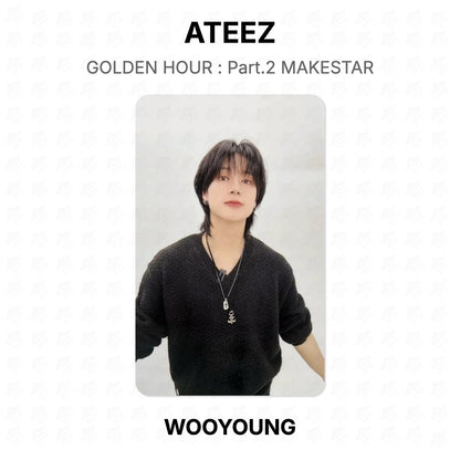 ATEEZ GOLDEN HOUR : Part.2 MAKESTAR Official Photocard