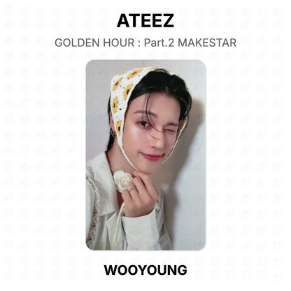 ATEEZ GOLDEN HOUR : Part.2 MAKESTAR Official Photocard