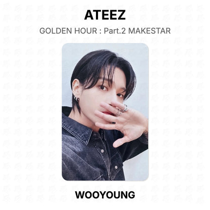 ATEEZ GOLDEN HOUR : Part.2 MAKESTAR Official Photocard