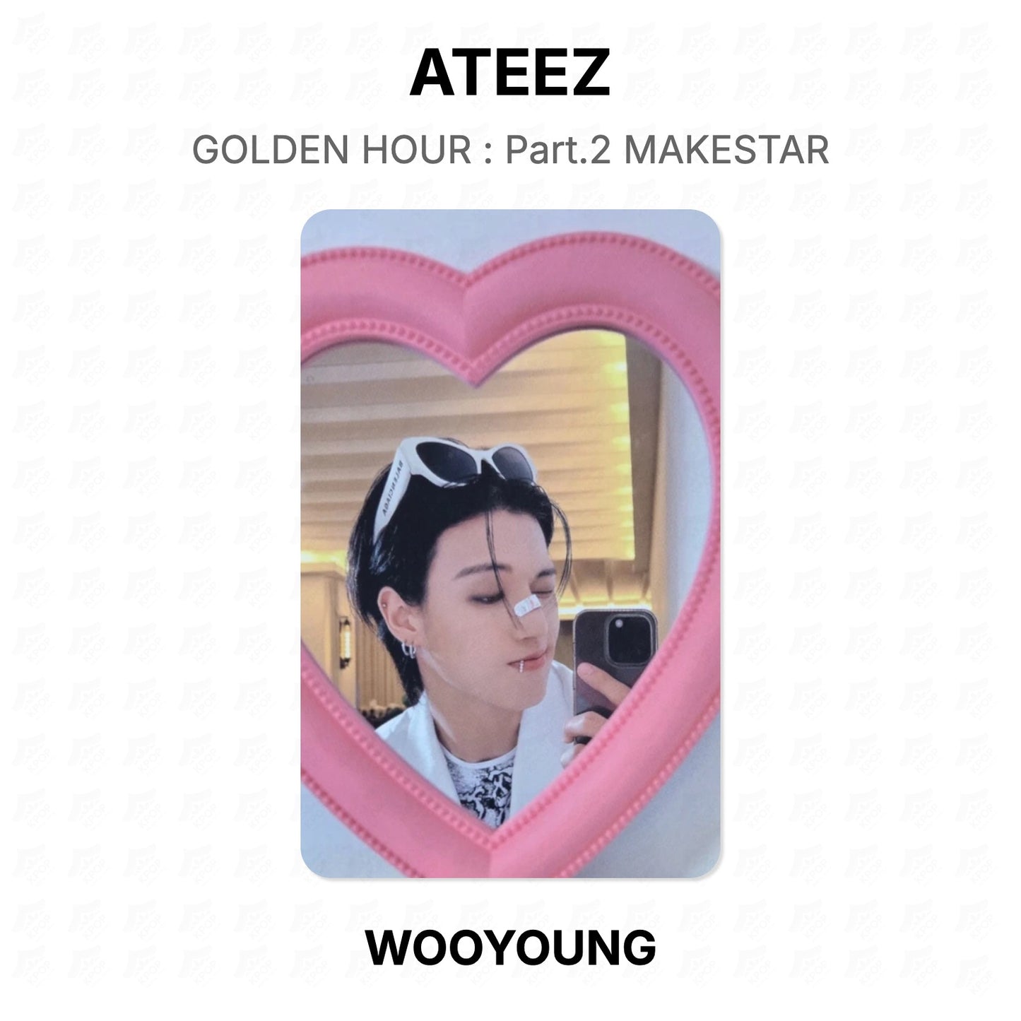 ATEEZ GOLDEN HOUR : Part.2 MAKESTAR Official Photocard