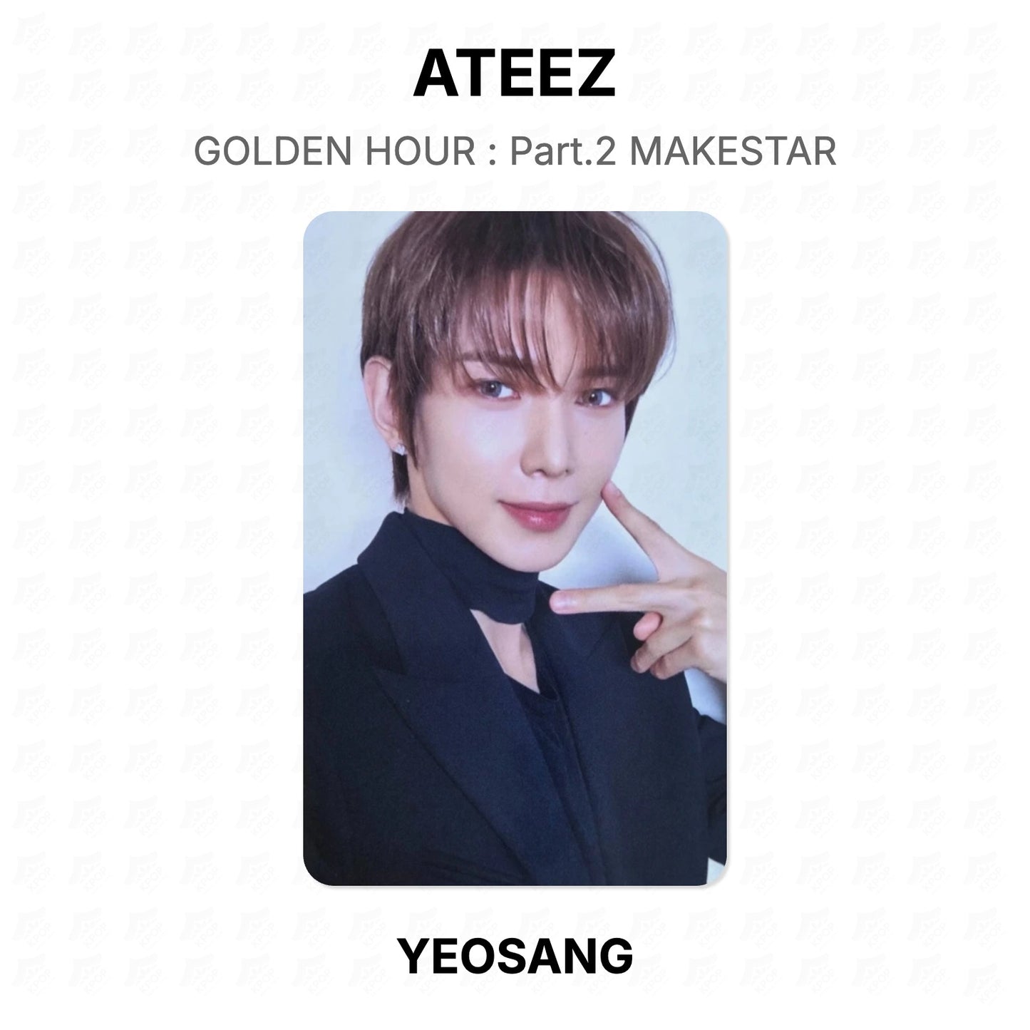 ATEEZ GOLDEN HOUR : Part.2 MAKESTAR Official Photocard