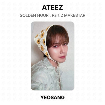 ATEEZ GOLDEN HOUR : Part.2 MAKESTAR Official Photocard