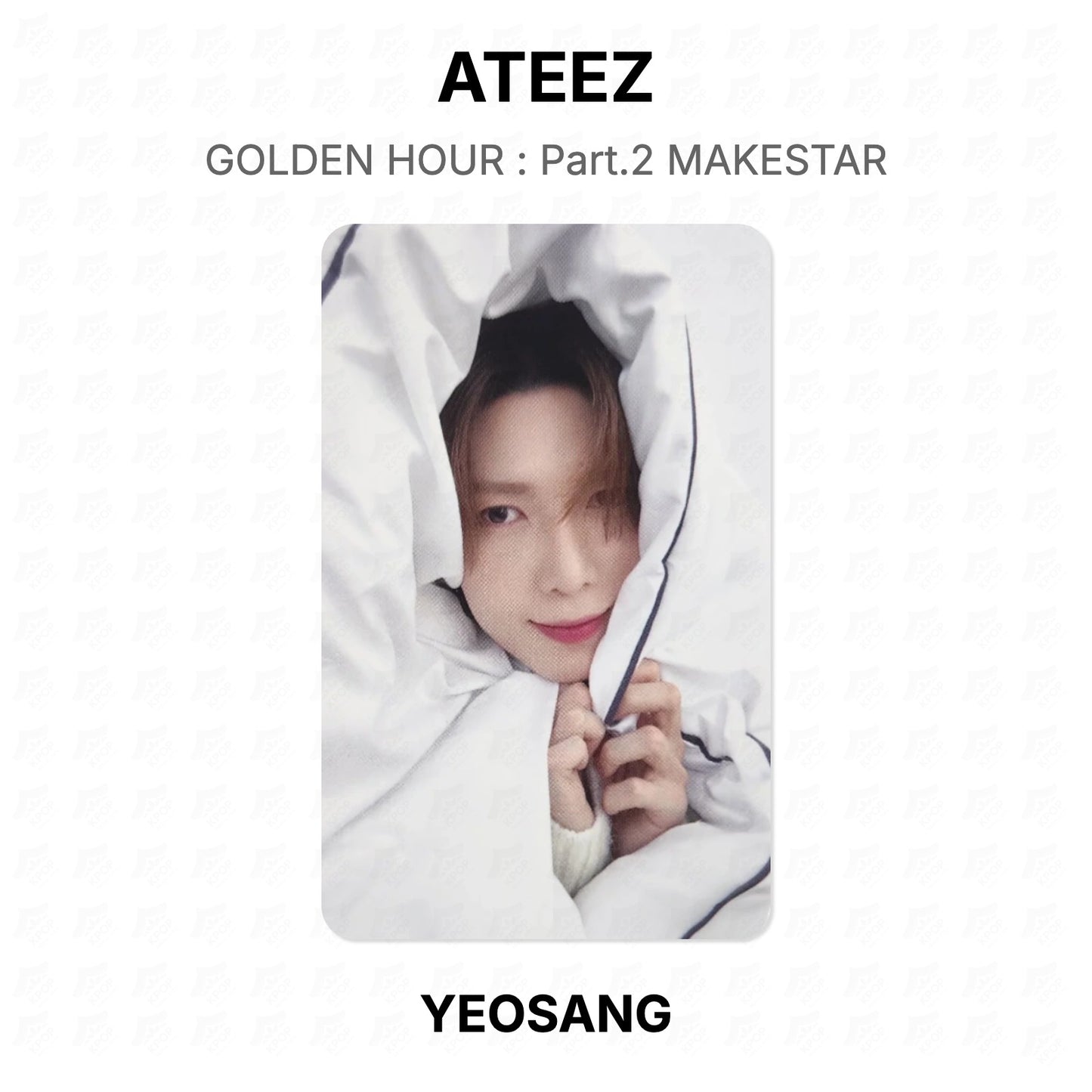 ATEEZ GOLDEN HOUR : Part.2 MAKESTAR Official Photocard