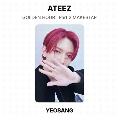 ATEEZ GOLDEN HOUR : Part.2 MAKESTAR Official Photocard