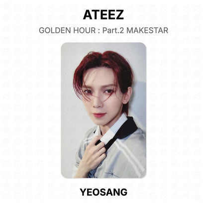 ATEEZ GOLDEN HOUR : Part.2 MAKESTAR Official Photocard