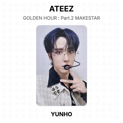 ATEEZ GOLDEN HOUR : Part.2 MAKESTAR Official Photocard