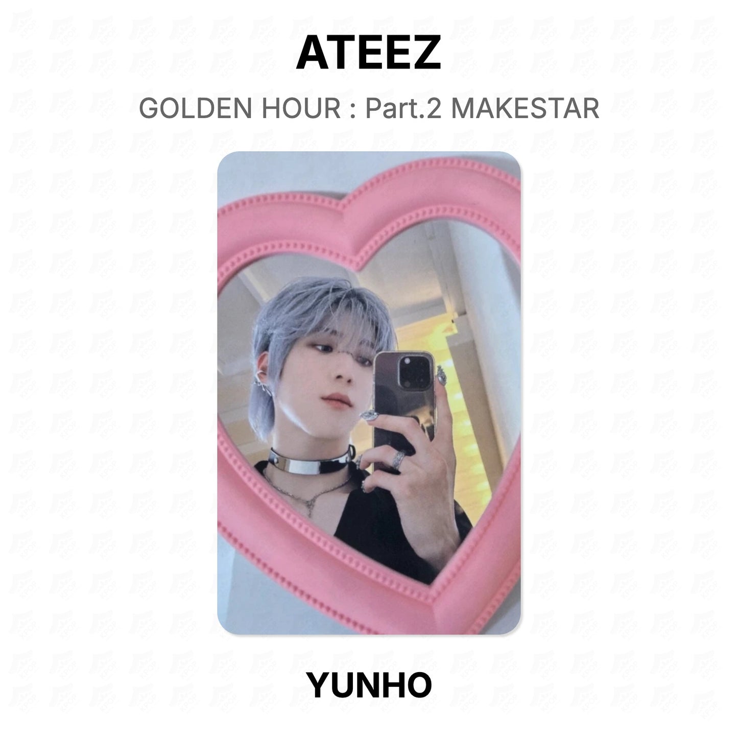 ATEEZ GOLDEN HOUR : Part.2 MAKESTAR Official Photocard