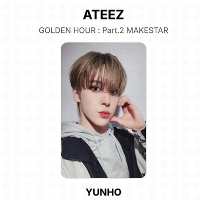 ATEEZ GOLDEN HOUR : Part.2 MAKESTAR Official Photocard