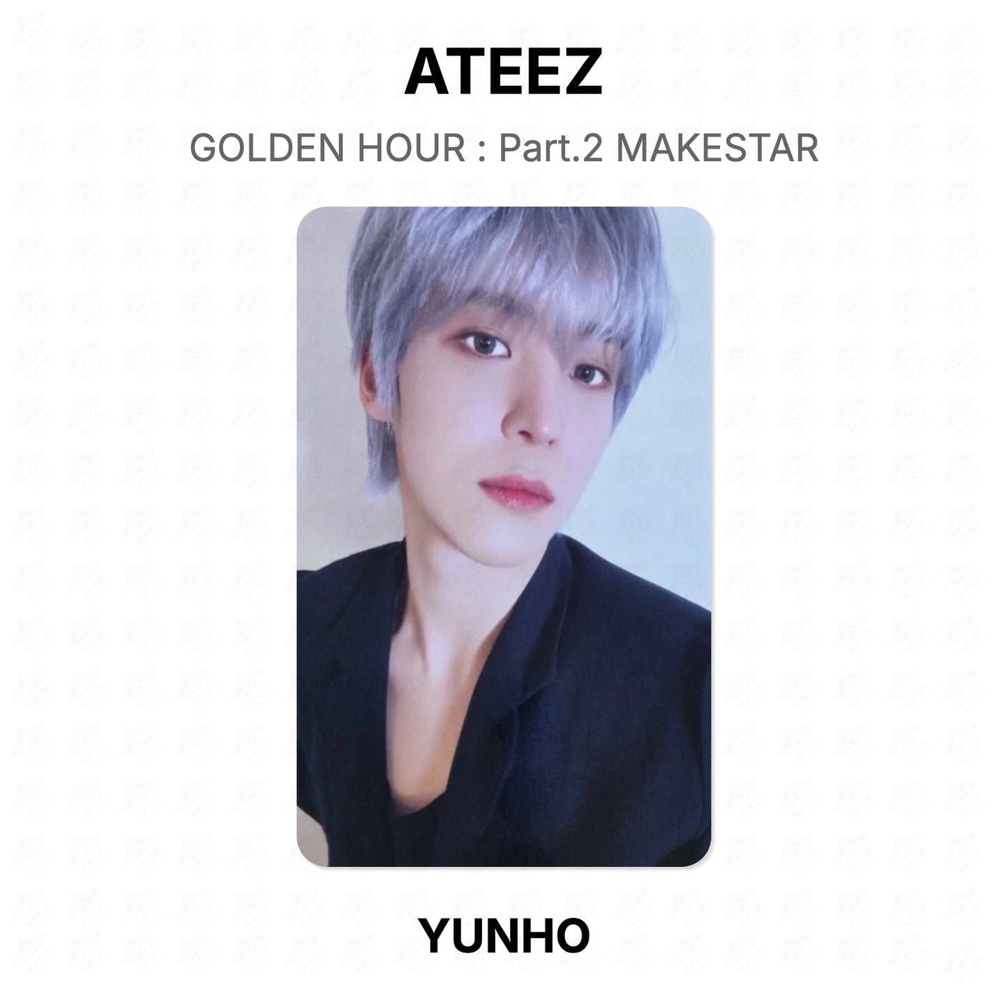 ATEEZ GOLDEN HOUR : Part.2 MAKESTAR Official Photocard