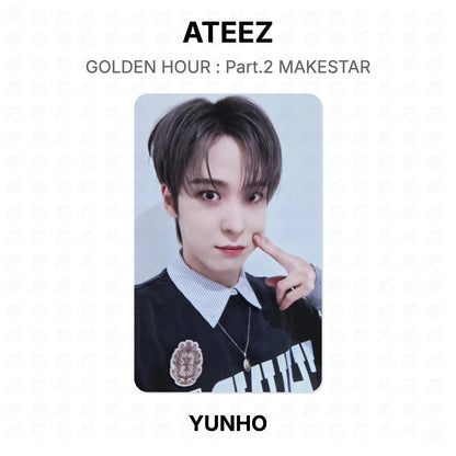 ATEEZ GOLDEN HOUR : Part.2 MAKESTAR Official Photocard