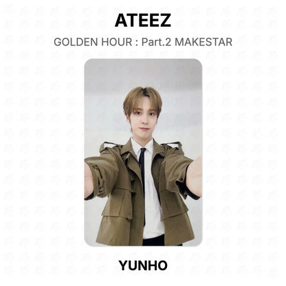 ATEEZ GOLDEN HOUR : Part.2 MAKESTAR Official Photocard