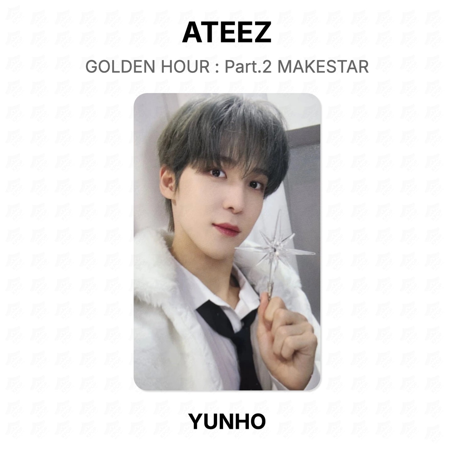 ATEEZ GOLDEN HOUR : Part.2 MAKESTAR Official Photocard