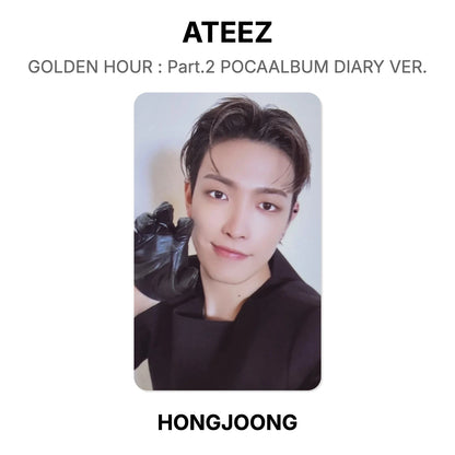 ATEEZ GOLDEN HOUR : Part.2 POCAALBUM DIARY VER. Official Photocard