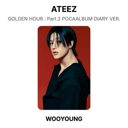 ATEEZ GOLDEN HOUR : Part.2 POCAALBUM DIARY VER. Official Photocard