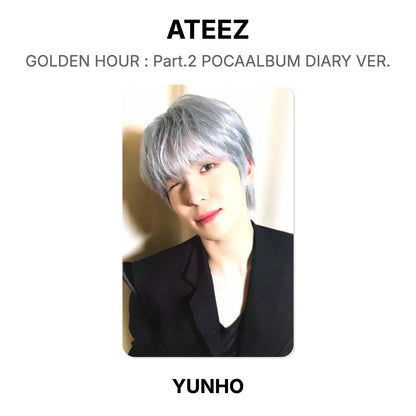 ATEEZ GOLDEN HOUR : Part.2 POCAALBUM DIARY VER. Official Photocard