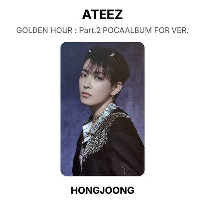 ATEEZ GOLDEN HOUR : Part.2 POCAALBUM FOR VER. Official Photocard