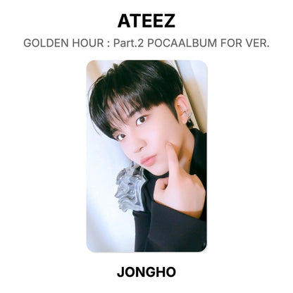 ATEEZ GOLDEN HOUR : Part.2 POCAALBUM FOR VER. Official Photocard