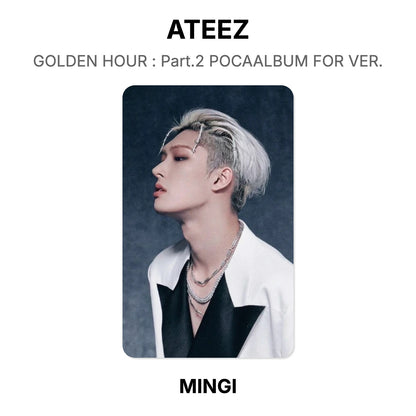 ATEEZ GOLDEN HOUR : Part.2 POCAALBUM FOR VER. Official Photocard