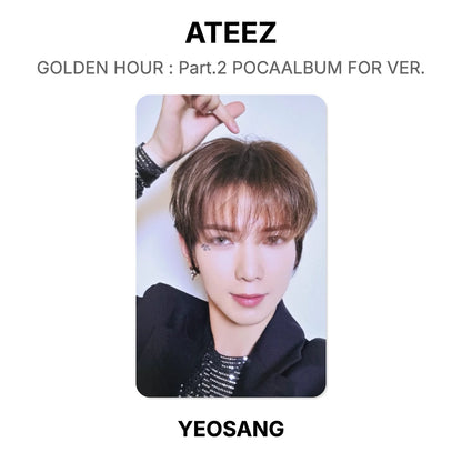 ATEEZ GOLDEN HOUR : Part.2 POCAALBUM FOR VER. Official Photocard