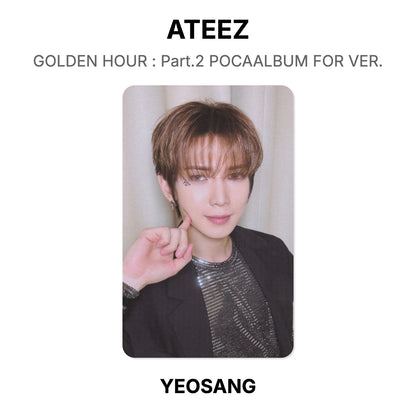 ATEEZ GOLDEN HOUR : Part.2 POCAALBUM FOR VER. Official Photocard