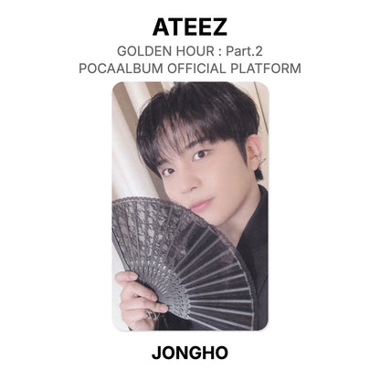 ATEEZ GOLDEN HOUR : Part.2 POCAALBUM OFFICIAL PLATFORM Official Photocard