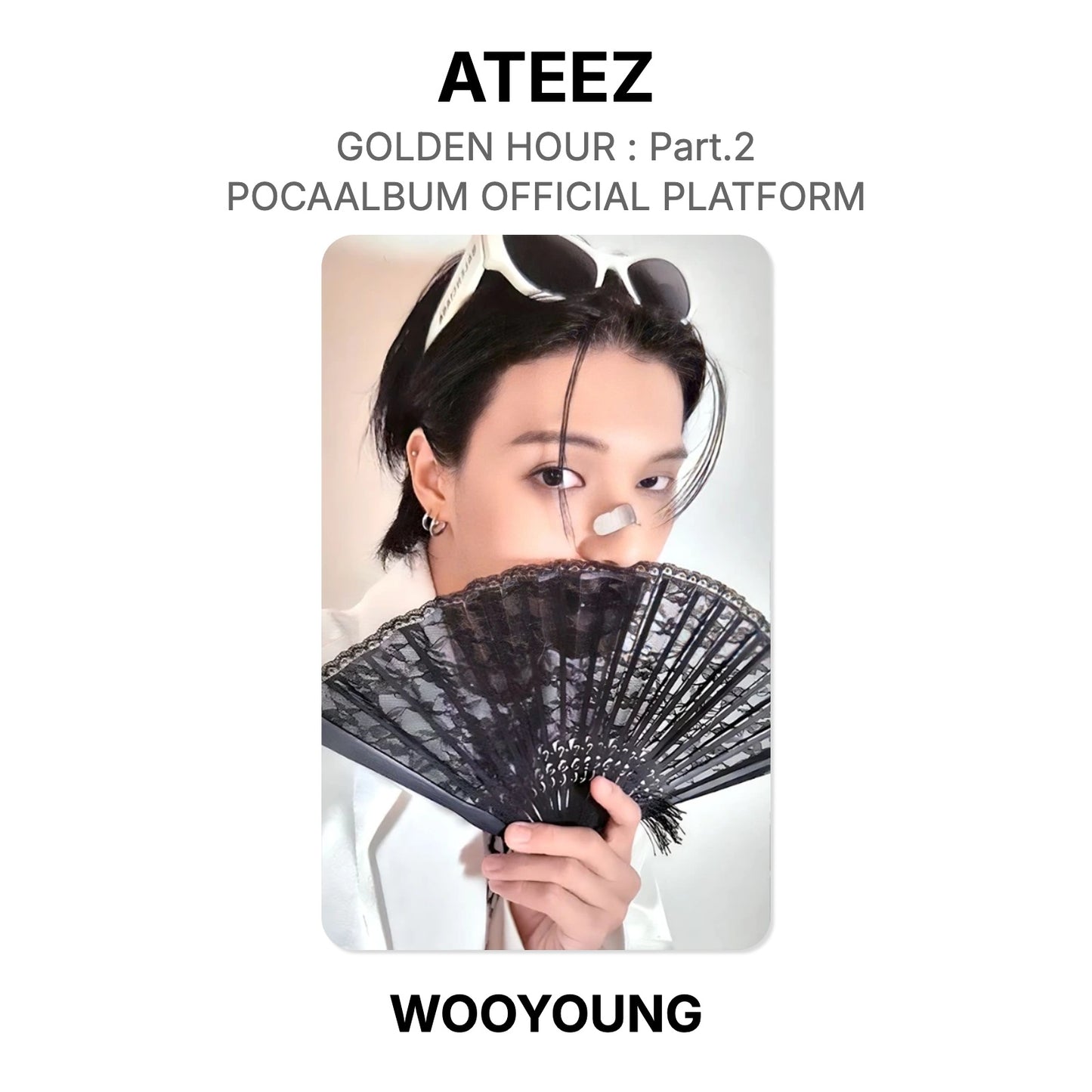 ATEEZ GOLDEN HOUR : Part.2 POCAALBUM OFFICIAL PLATFORM Official Photocard