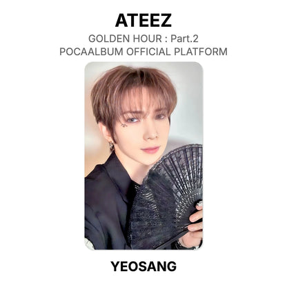 ATEEZ GOLDEN HOUR : Part.2 POCAALBUM OFFICIAL PLATFORM Official Photocard