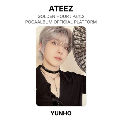 ATEEZ GOLDEN HOUR : Part.2 POCAALBUM OFFICIAL PLATFORM Official Photocard