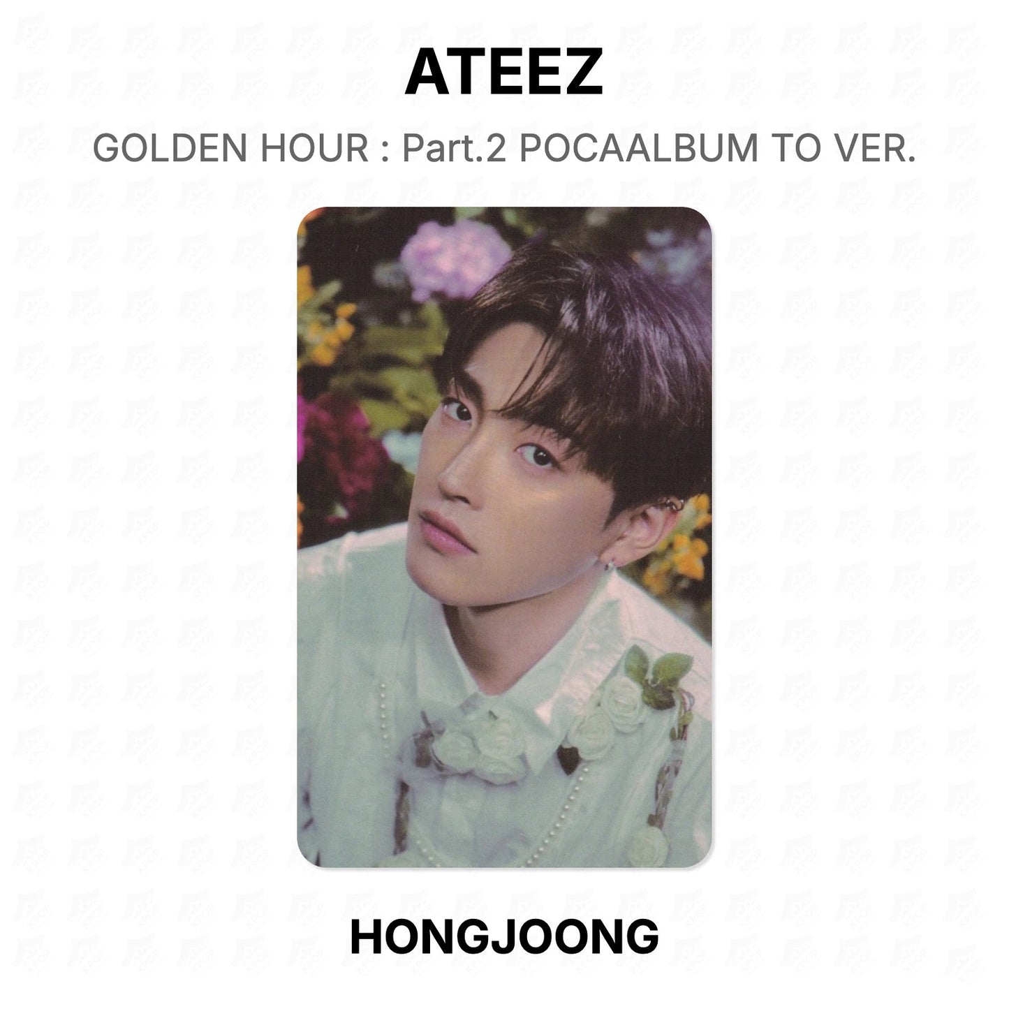ATEEZ GOLDEN HOUR : Part.2 POCAALBUM TO VER. Official Photocard