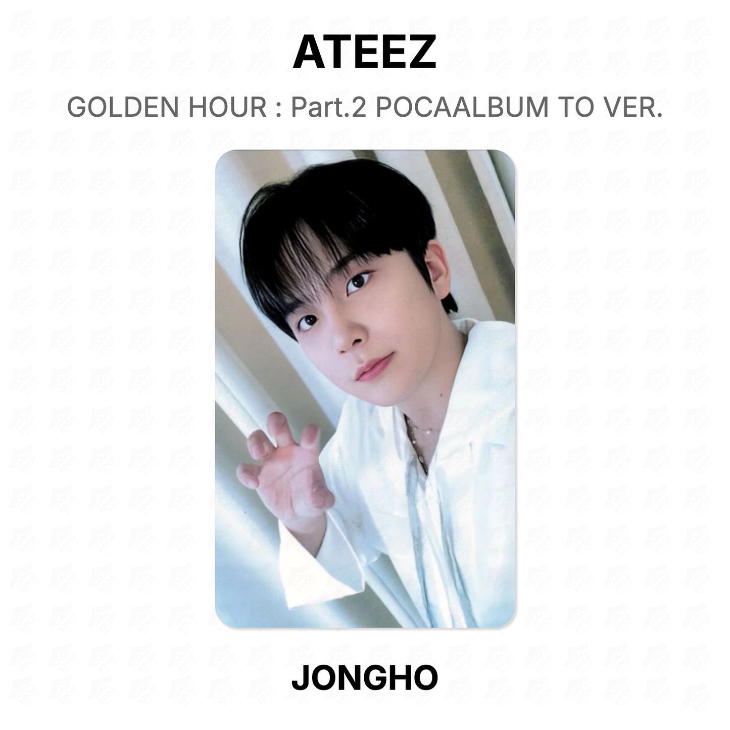 ATEEZ GOLDEN HOUR : Part.2 POCAALBUM TO VER. Official Photocard