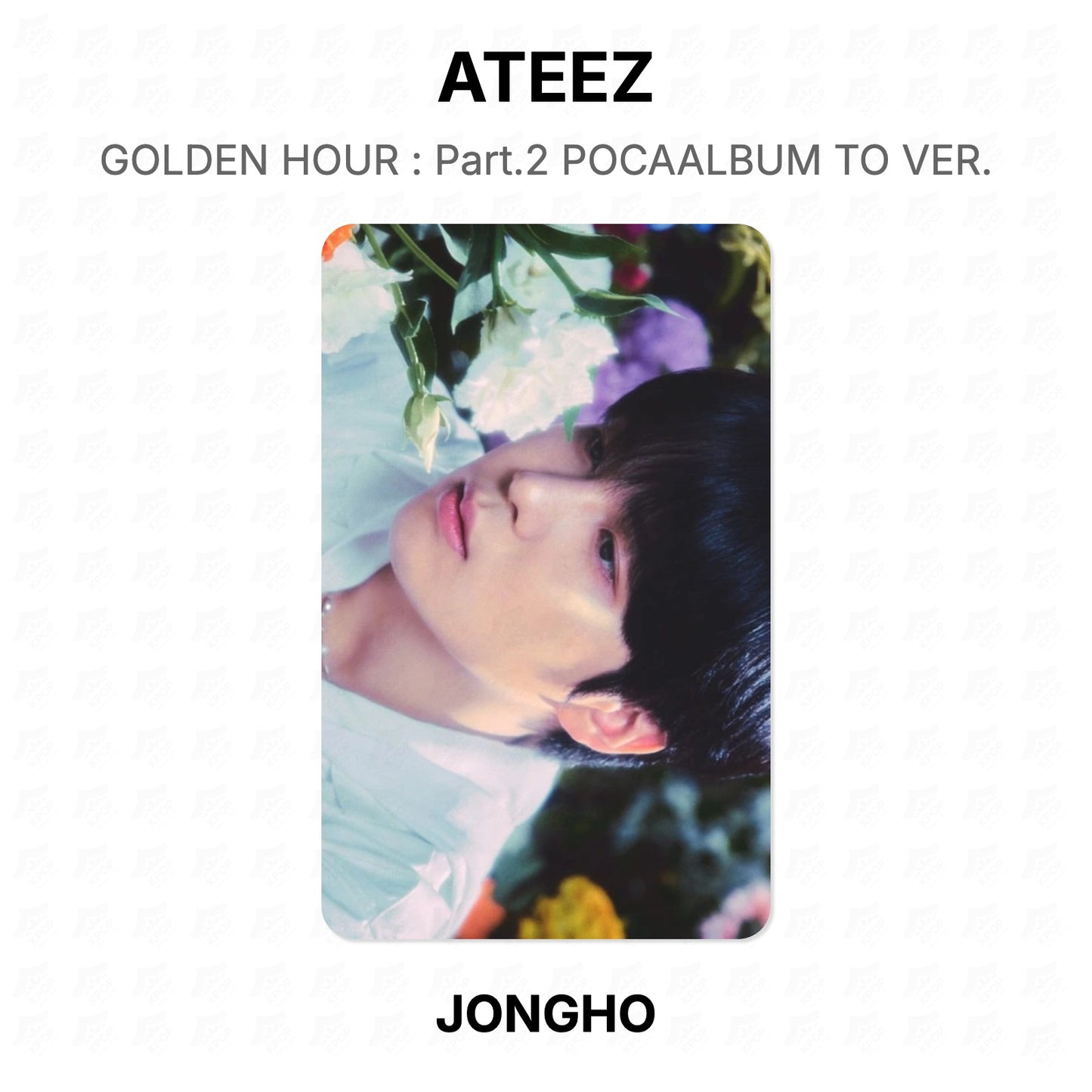 ATEEZ GOLDEN HOUR : Part.2 POCAALBUM TO VER. Official Photocard
