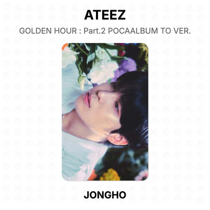 ATEEZ GOLDEN HOUR : Part.2 POCAALBUM TO VER. Official Photocard