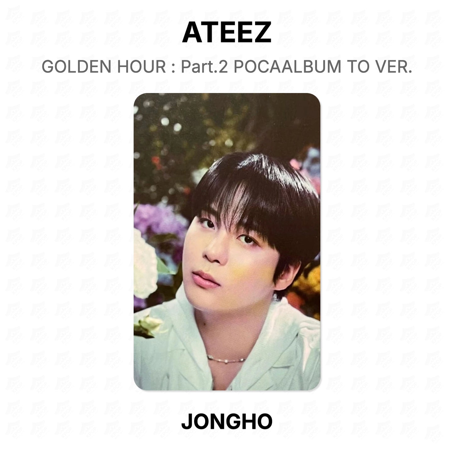 ATEEZ GOLDEN HOUR : Part.2 POCAALBUM TO VER. Official Photocard
